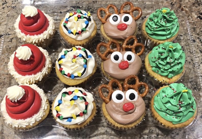 Christmas Cupcakes 